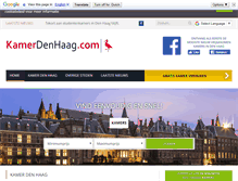 Tablet Screenshot of kamerdenhaag.com